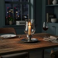 Windlicht Elio | Handwerkskunst aus Zinn-Manufaktur